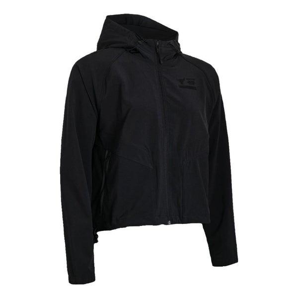 

Куртка project rock unstoppable hooded jacket 'black' Under Armour, черный