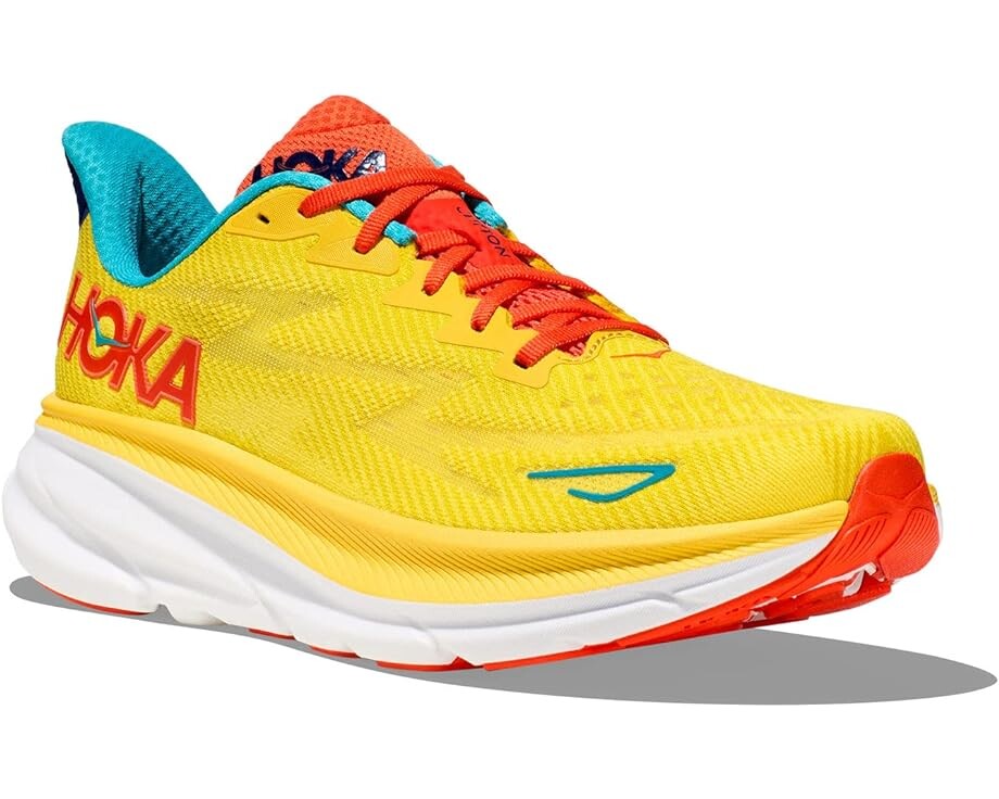 

Кроссовки Hoka Clifton 9, цвет Passion Fruit/Maize