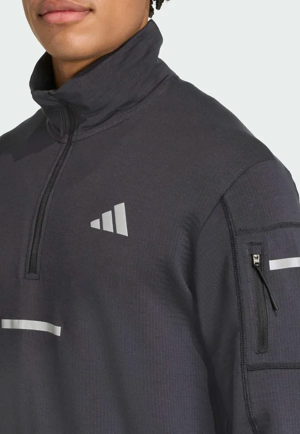 Беговая куртка Adidas Performance, Black — фото 3