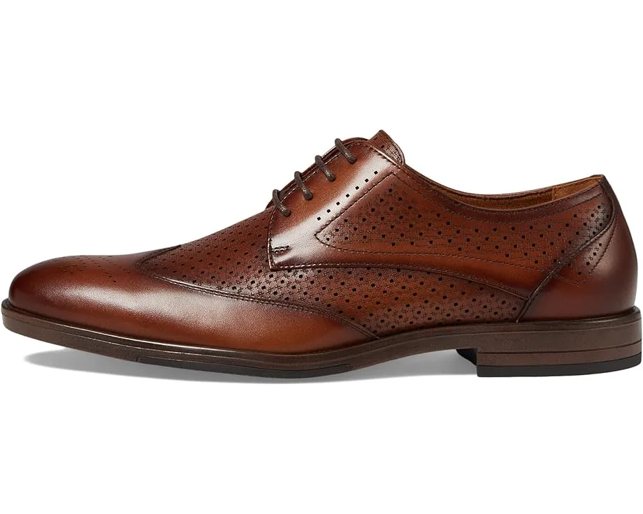 Оксфорды Stacy Adams Asher Wingtip Lace Oxford, Cognac — фото 4