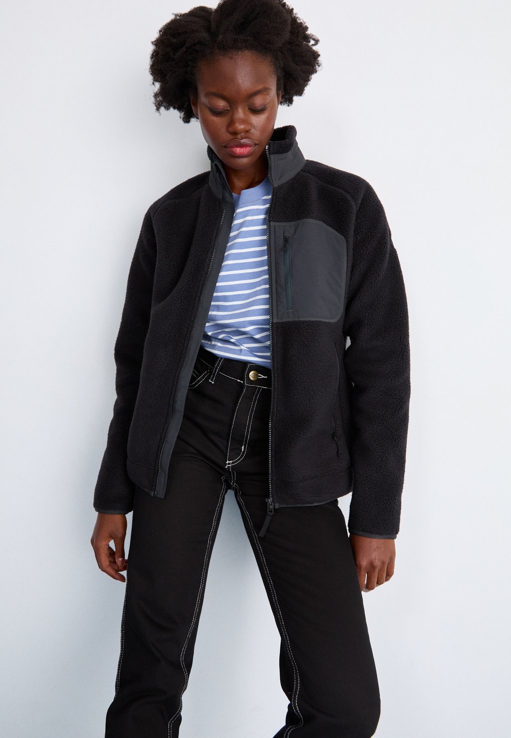 

Флисовая куртка IMPERIAL PILE BLOCK JACKET Helly Hansen, черный