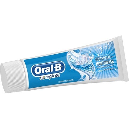 Oral-B Complete Cleansing, освежающая зубная паста и ополаскиватель для рта, 75 мл — фото 2