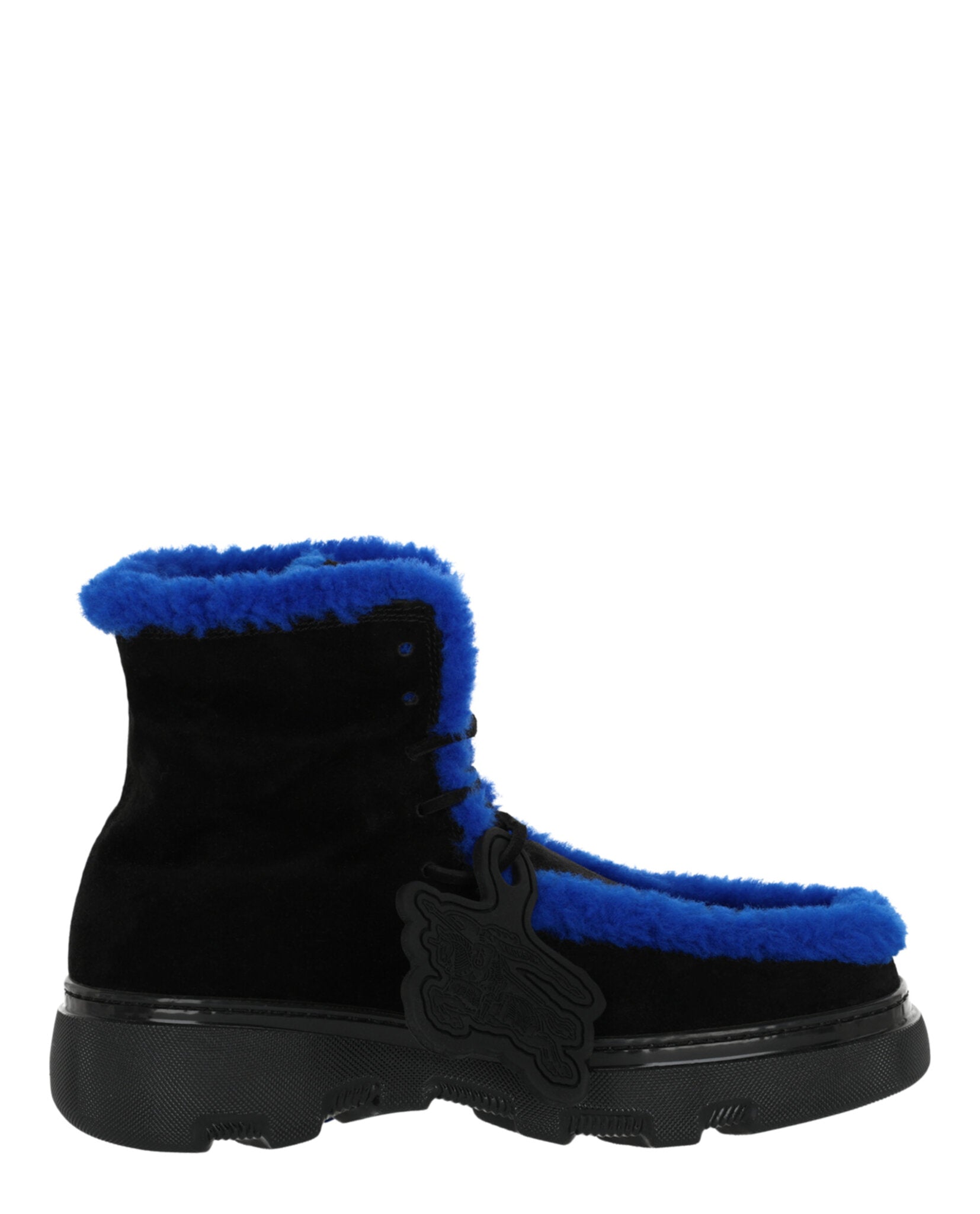

Сапоги из овчины Creeper Burberry, цвет black multi
