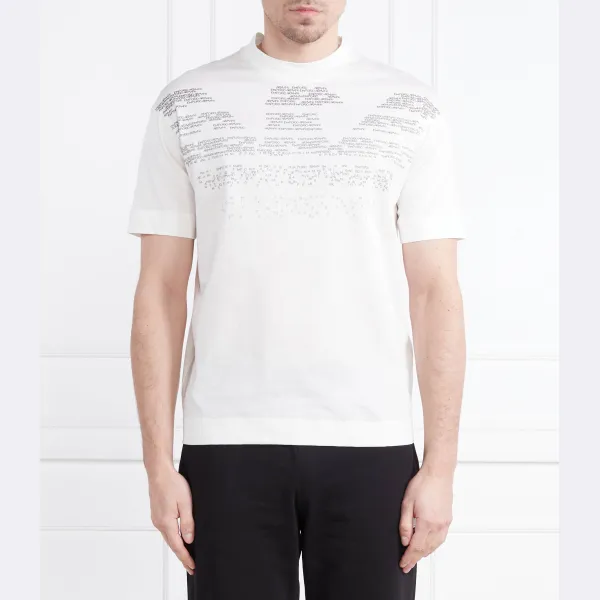 

Футболка стандартного кроя Emporio Armani, белый