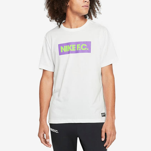 Футболка alphabet printing sports short sleeve white Nike, белый — фото 4