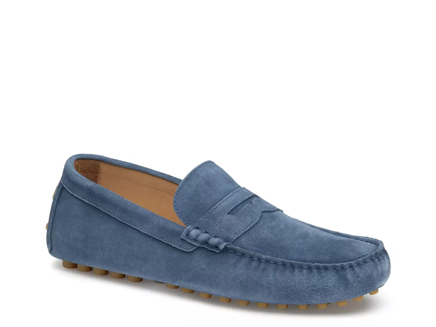 

Athens Penny Лоферы Johnston & Murphy, Denim Blue Suede