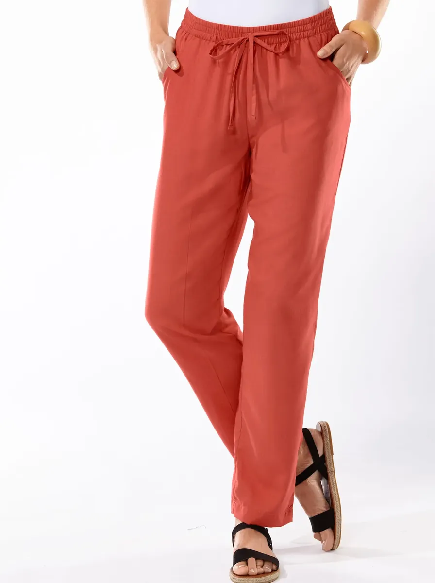 

Тканые брюки Classic Basics, красный