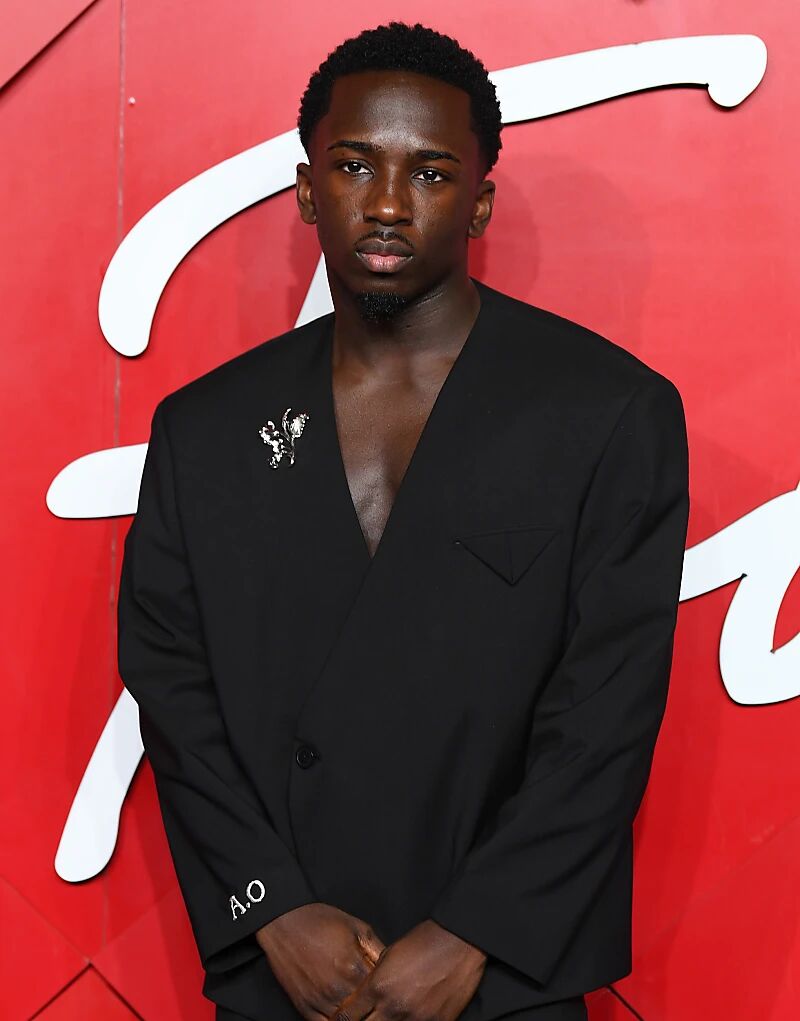 

Двубортный пиджак свободного кроя без воротника ASOS DESIGN черного цвета