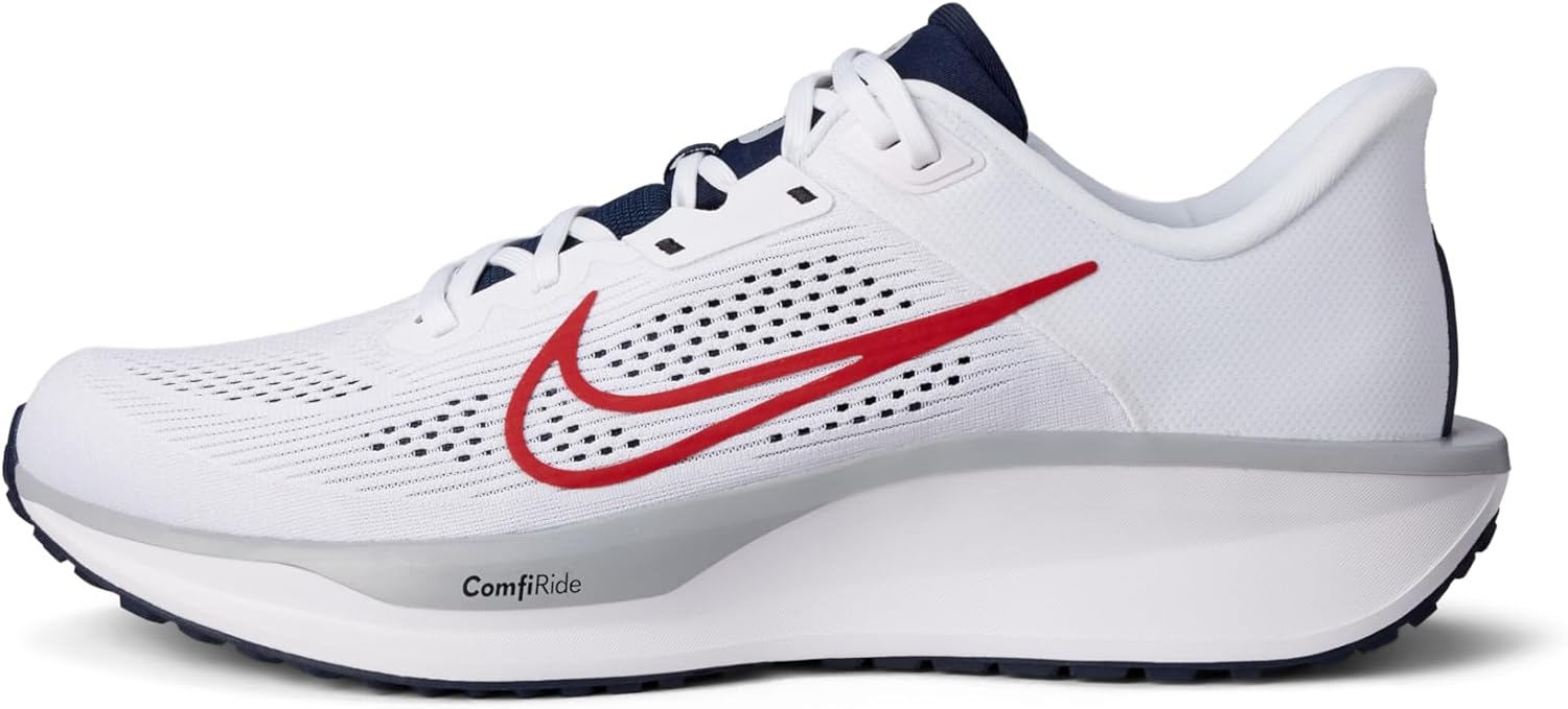 

Мужские кроссовки для бега по шоссе Nike Quest 6, белый/красный/серый