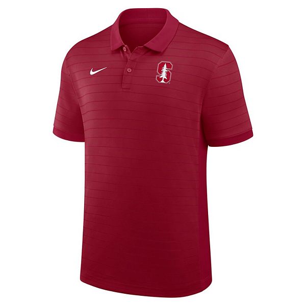 Мужская поло dri-fit stanford cardinal 2025 early season coaches sideline victory stripe Nike — фото 3