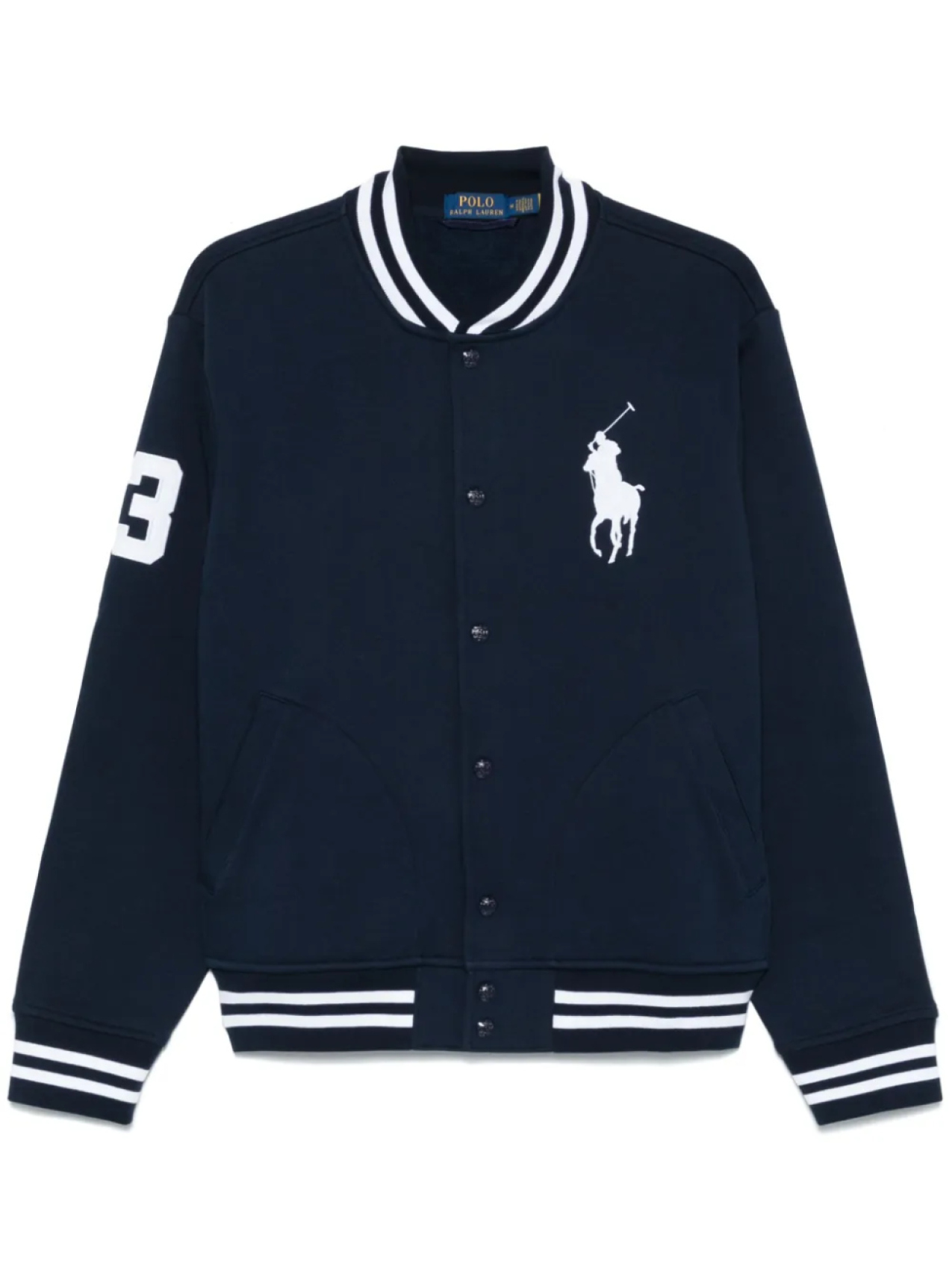 

Бейсбольная куртка Polo Ralph Lauren Big Pony, синий