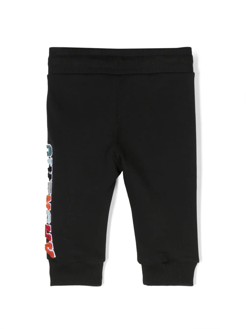Спортивные брюки с кулиской и логотипом Givenchy Kids, черный — фото 2