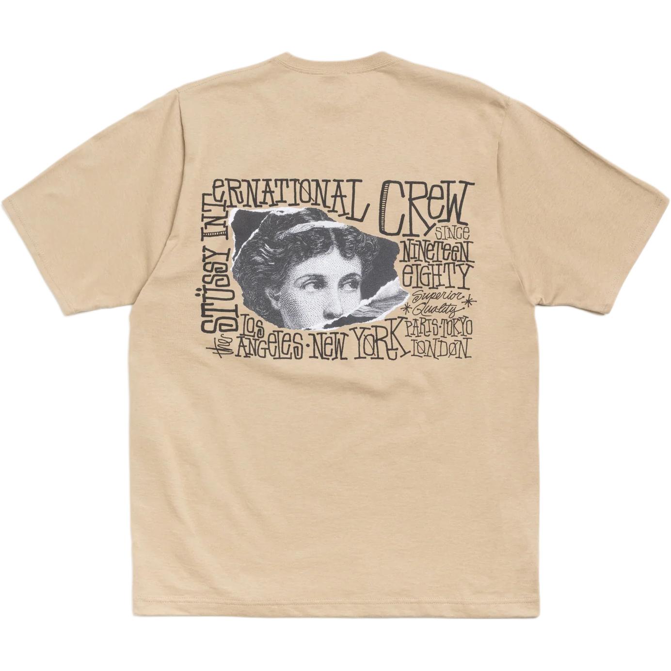 Футболка Victoria Tee Unisex SS26 Stussy, sky синий — фото 4