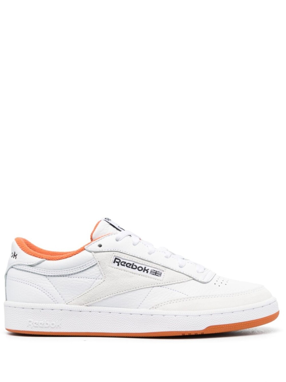 

Кроссовки Reebok Club C 85, белый/оранжевый, Серый;оранжевый, Кроссовки Reebok Club C 85, белый/оранжевый