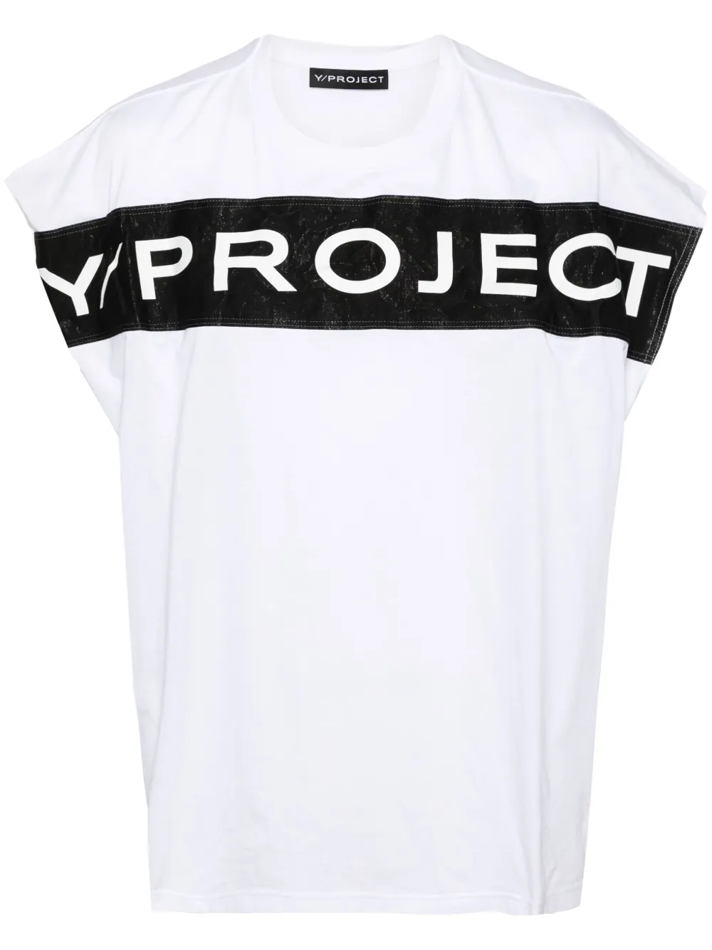 

Топ с логотипом Y/Project, белый