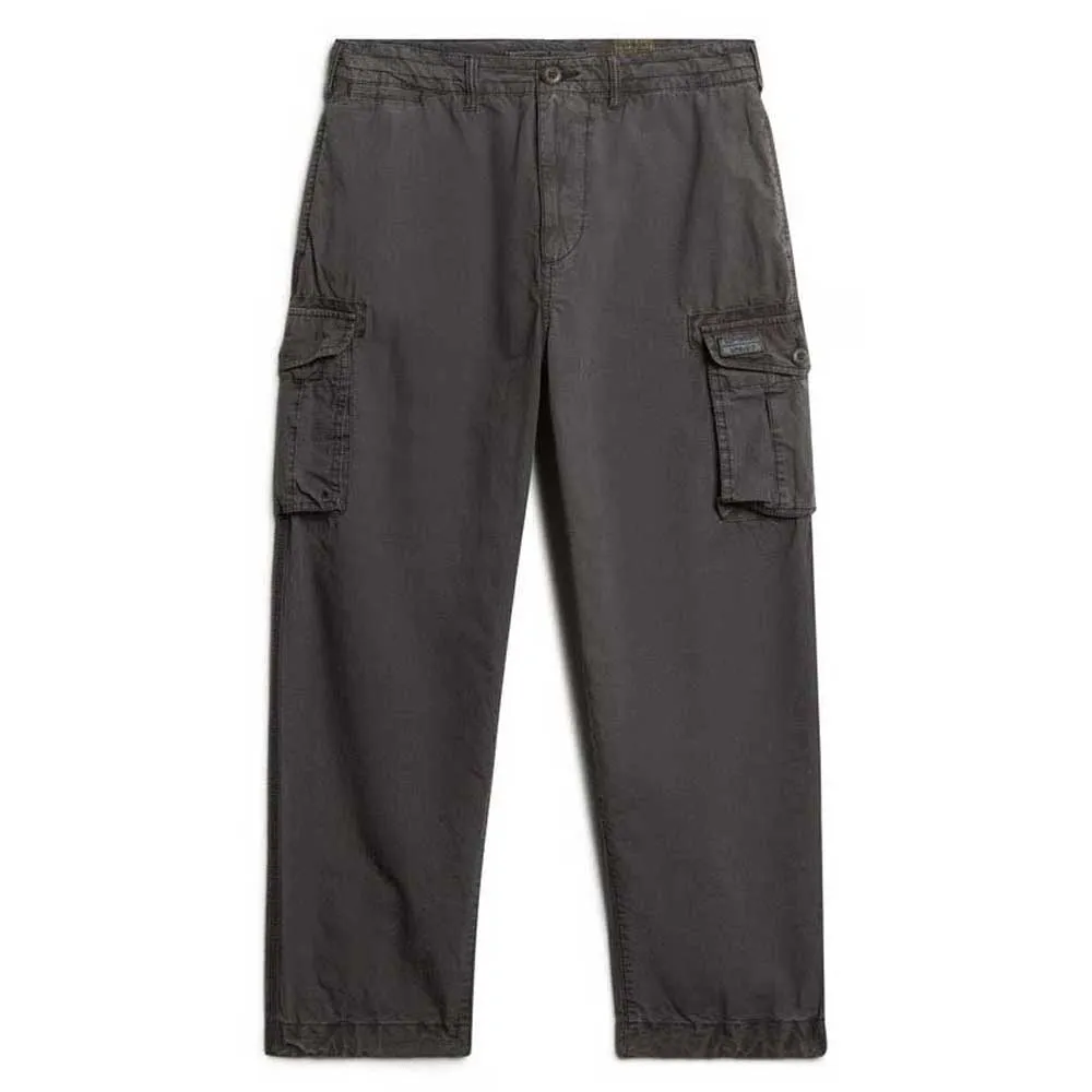 

Брюки карго Superdry Parachute Light, серый
