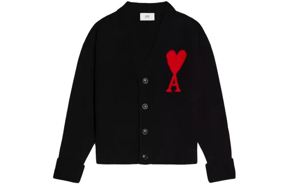 

Кардиган Paris Ami De Coeur вязаный AMIPARIS, черный