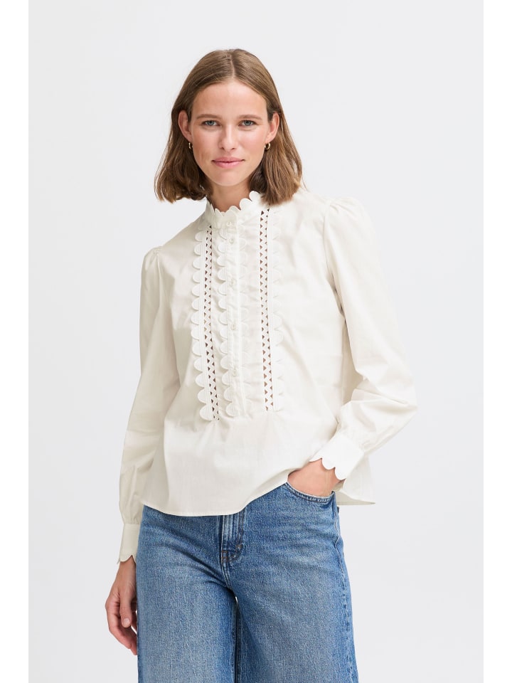 

Блуза b.young Tunika BYISALU BLOUSE ZA - 20817084 elegante Bluse, белый