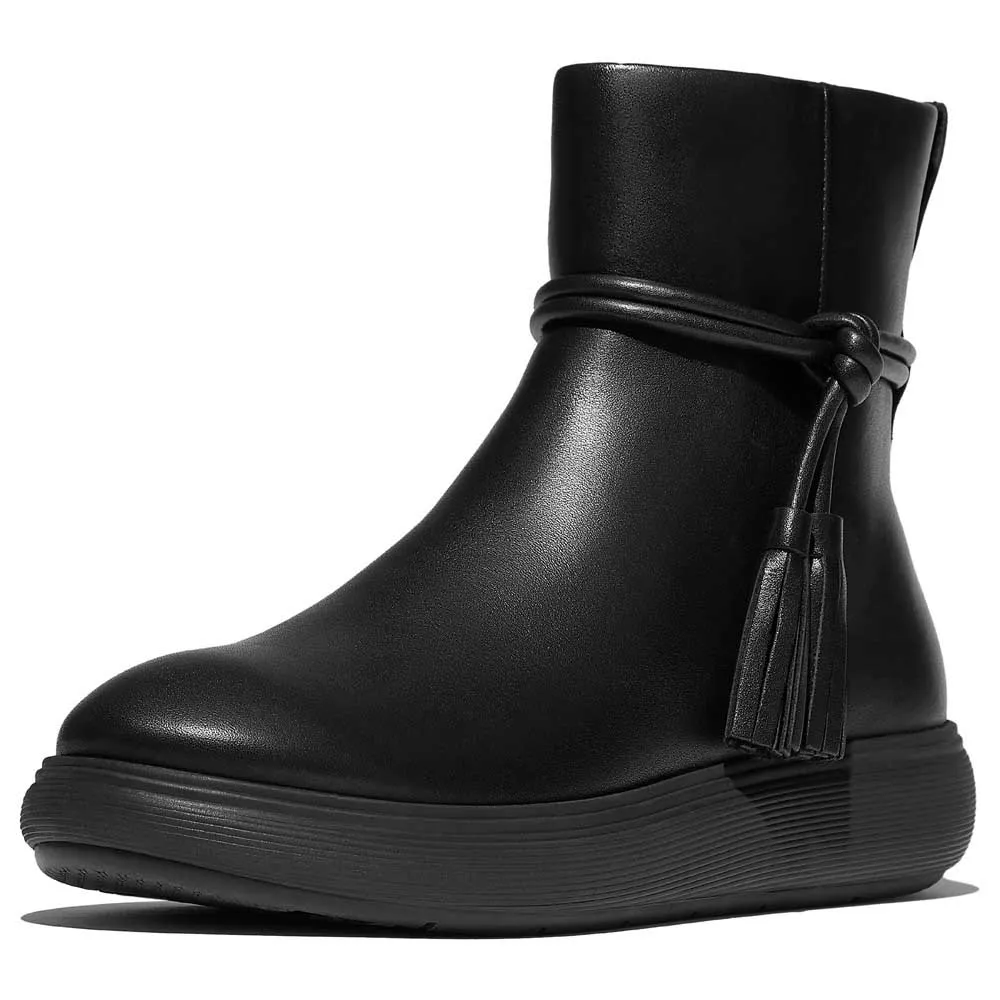 Ботинки Fitflop Iq-Comff Tassel Leather, черный