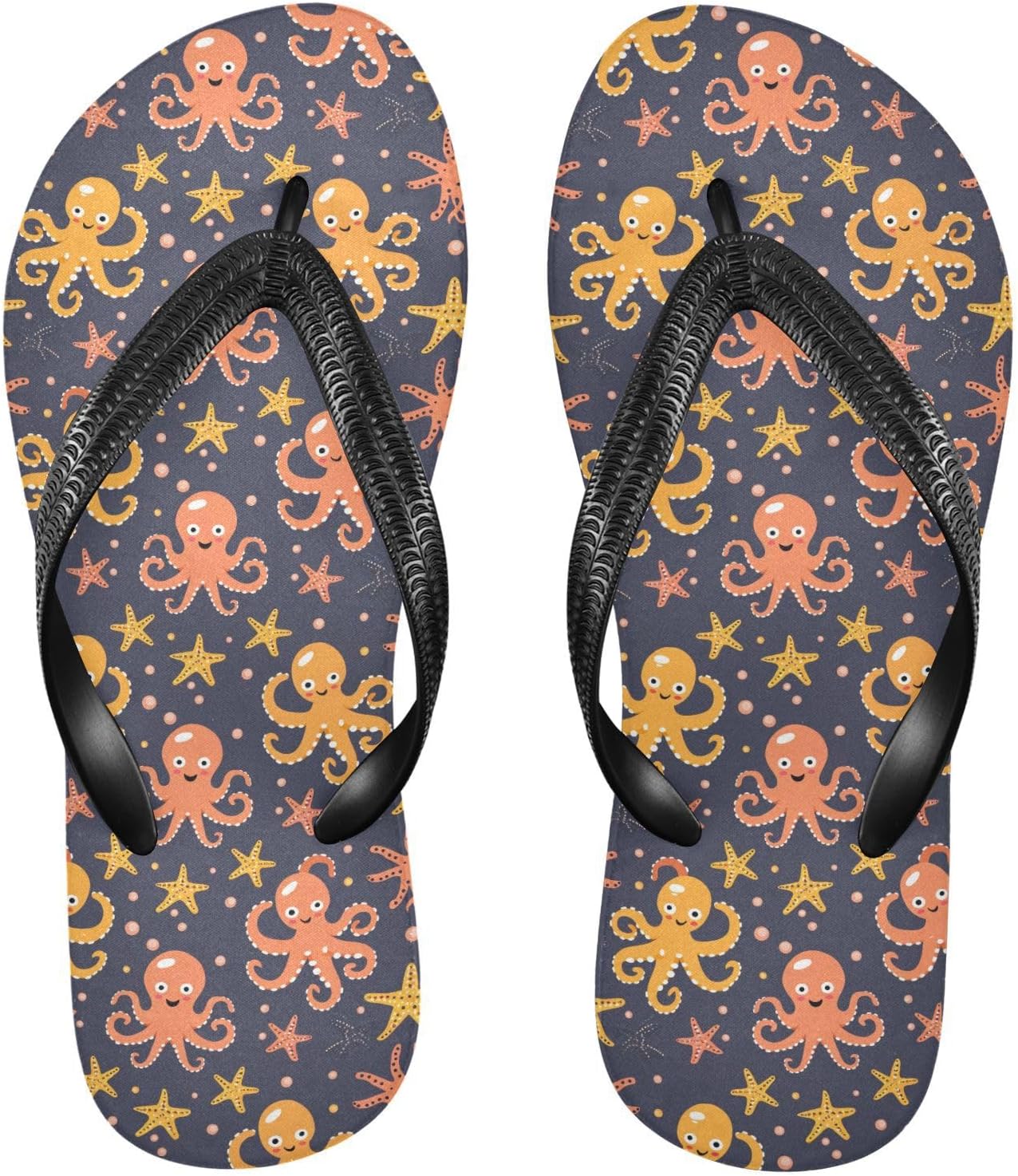 

Шлепанцы MNSRUU для женщин и мужчин, Octopus I7739