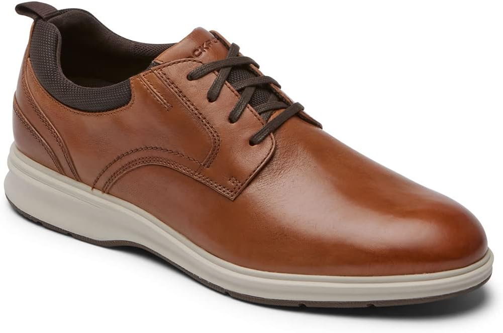 

Мужские кроссовки Rockport Total Motion City с открытым носком, Tan Tumbled
