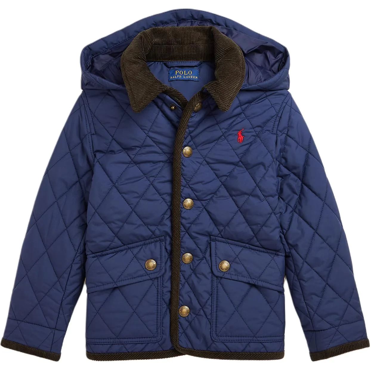 Утепленная куртка для детей Polo Ralph Lauren, морской синий
