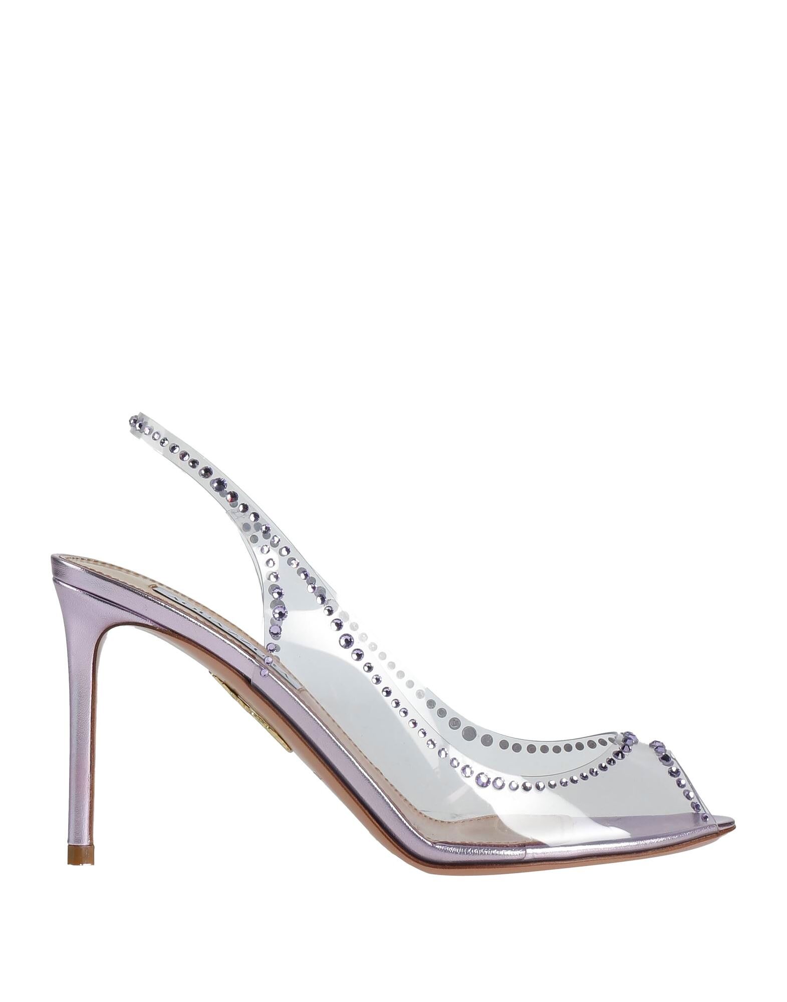 Сандалии Aquazzura, лиловый