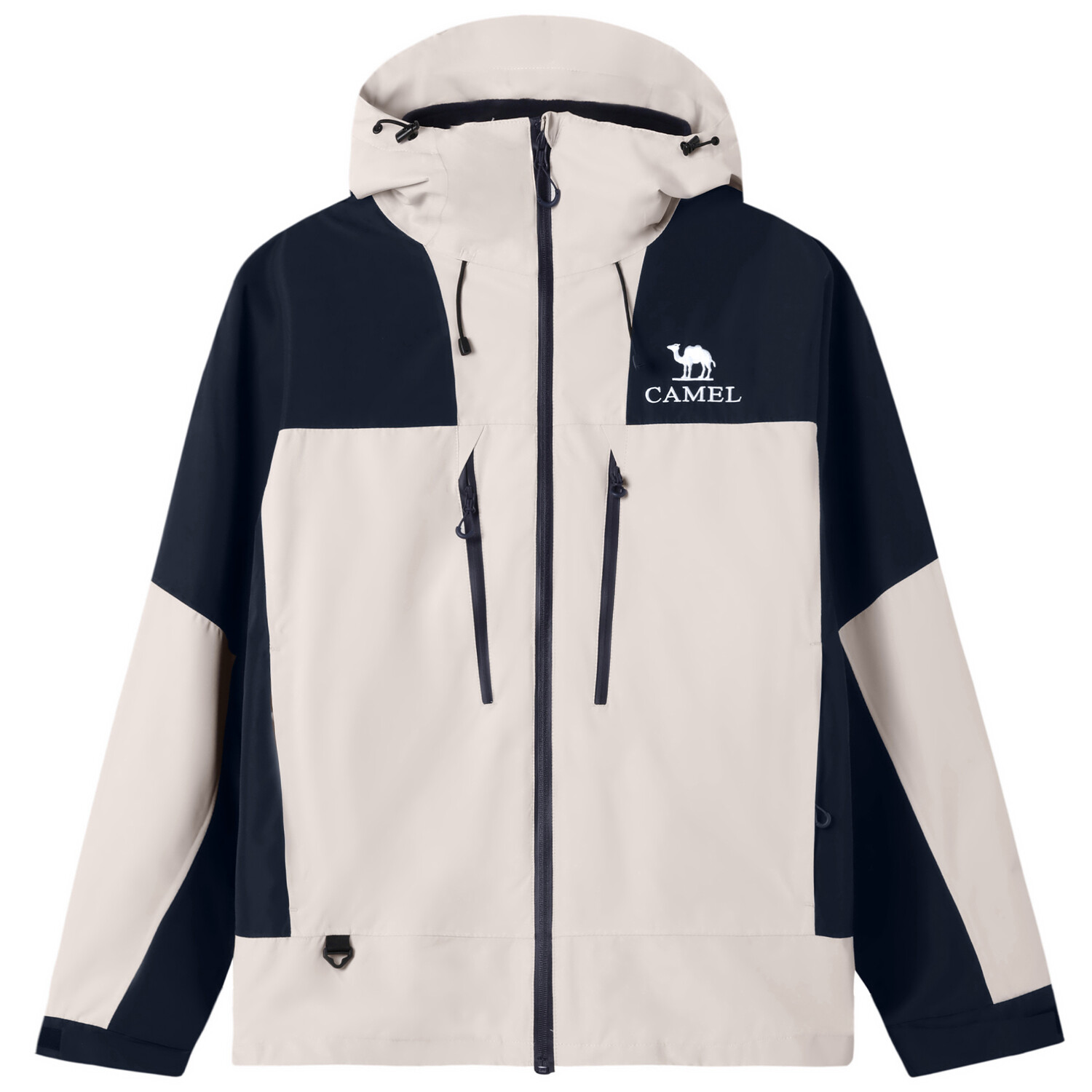 

Капсула Ветровка мужская Camel, цвет Flowing light white/black night blue