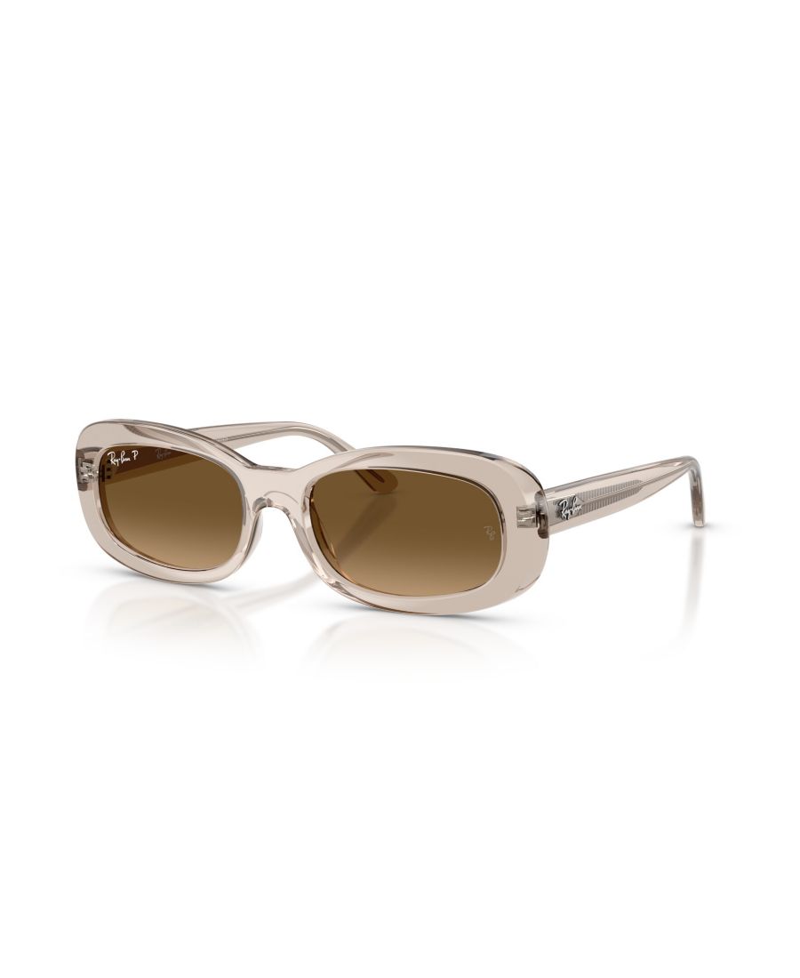 

Женские поляризованные солнцезащитные очки, RB2221F Ray-Ban, Transparent Beige