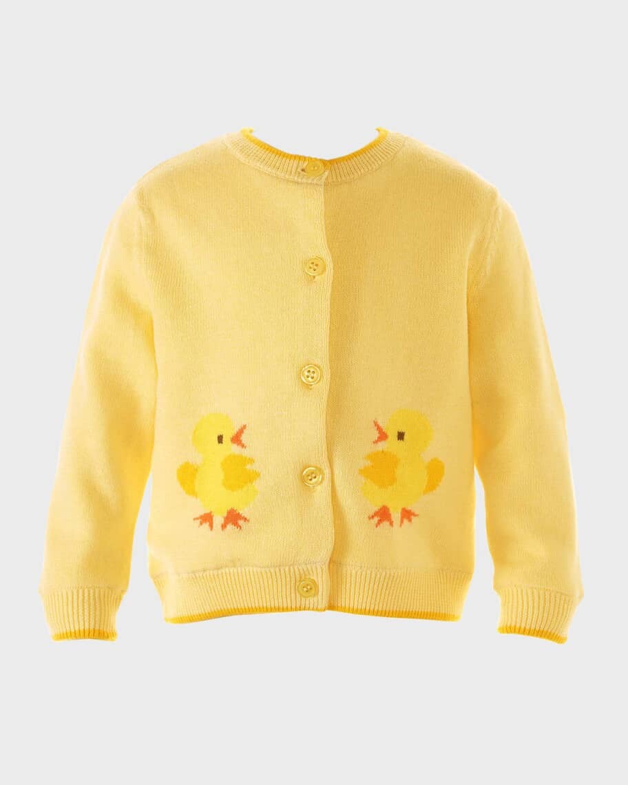 

Кардиган для девочек Chick Intarsia, размер Newborn-12M Rachel Riley