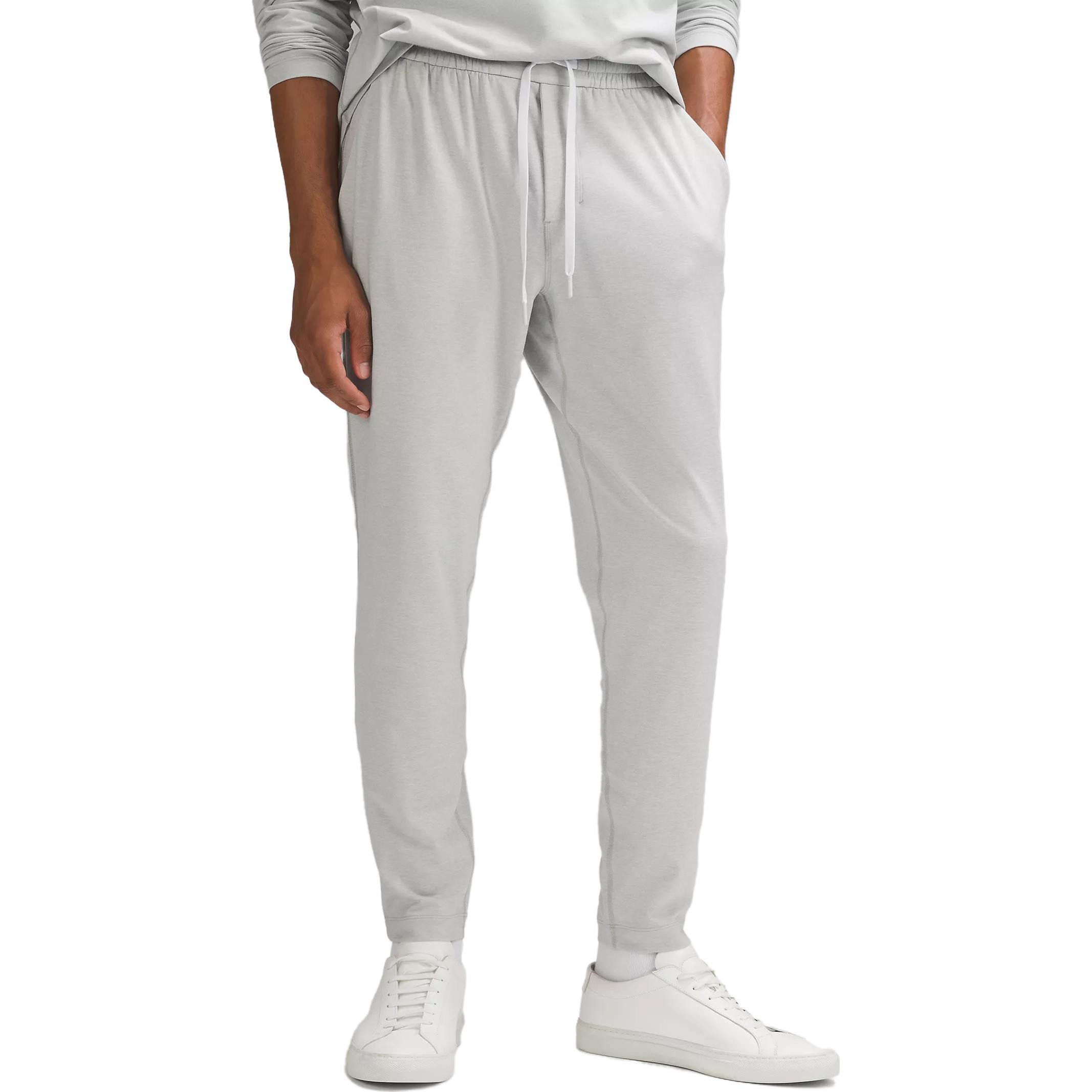

Мягкие повседневные брюки из джерси для мужчин Lululemon, Mixed Bone White and Linen/HDBO/Rrii