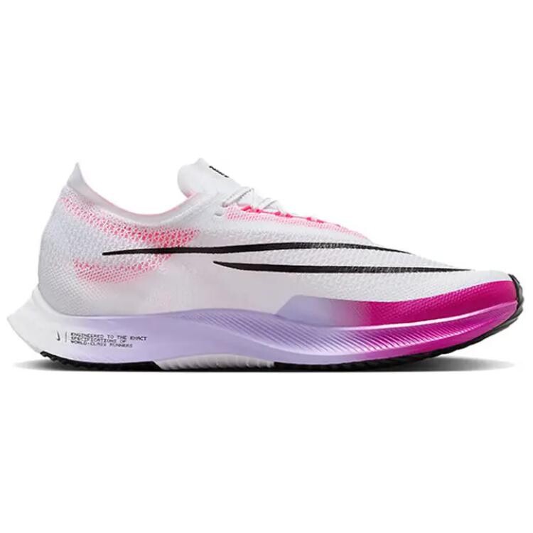 Кроссовки ZoomX Streakfly для бега мужские с низким верхом белые/розовые/черные/фиолетовые Nike — фото 2