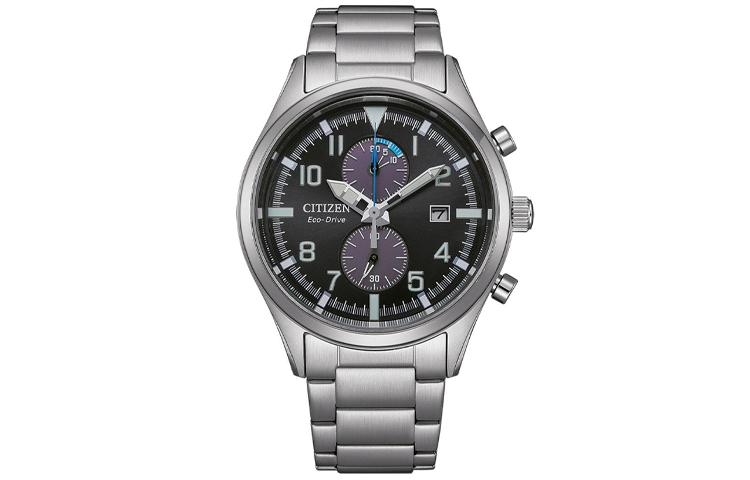 

CITIZEN Часы Eco Drive Series Solar Quartz Movement Stainless Steel Strap Watch 43mm Men's Watch Black Dial CA7028 81E, Black Dial