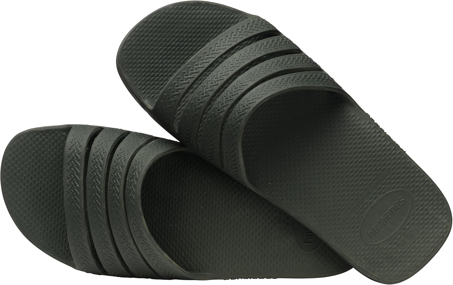 Мужские классические вьетнамки Havaianas, зеленый — фото 4