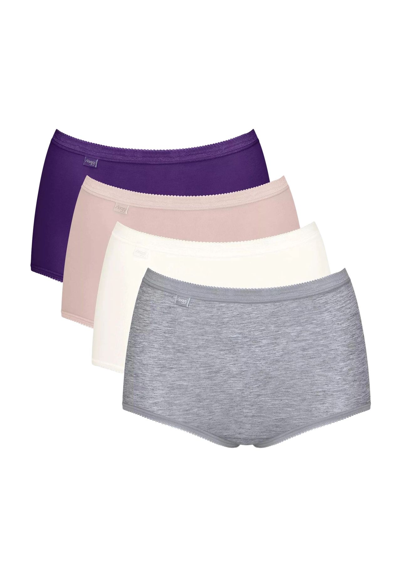 

Трусики Sloggi Basic+, 4 шт в упаковке, с этикеткой, для женщин Sloggi, цвет Multiple Colour 18