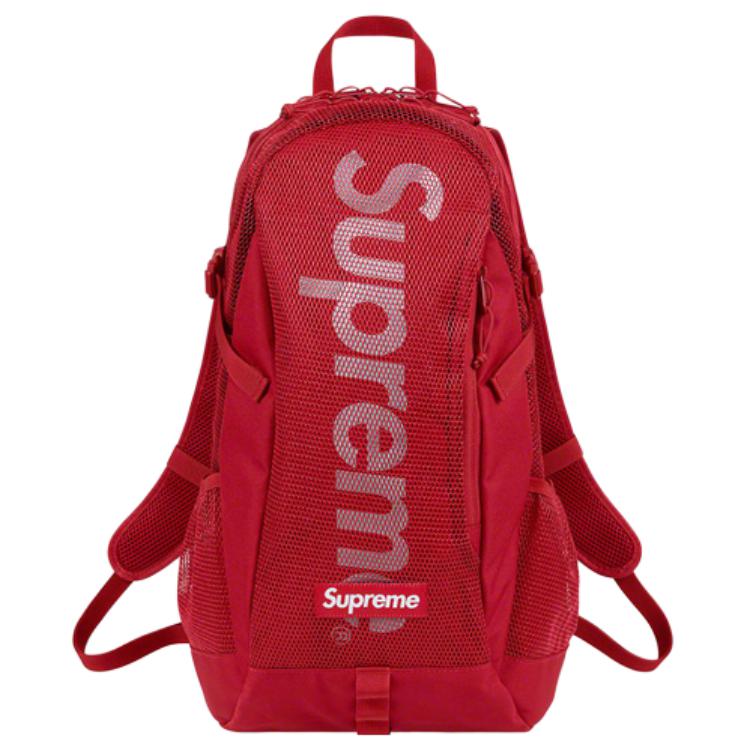 

Supreme Полиэстеровый рюкзак обычный унисекс красный