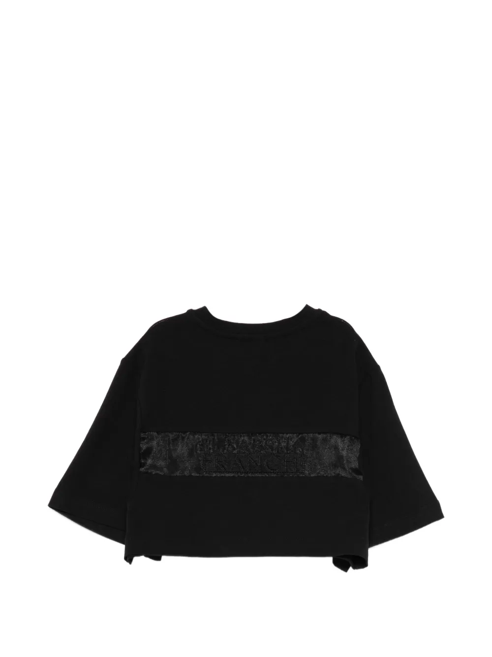 Футболка с короткими рукавами Elisabetta Franchi La Mia Bambina, черный — фото 2