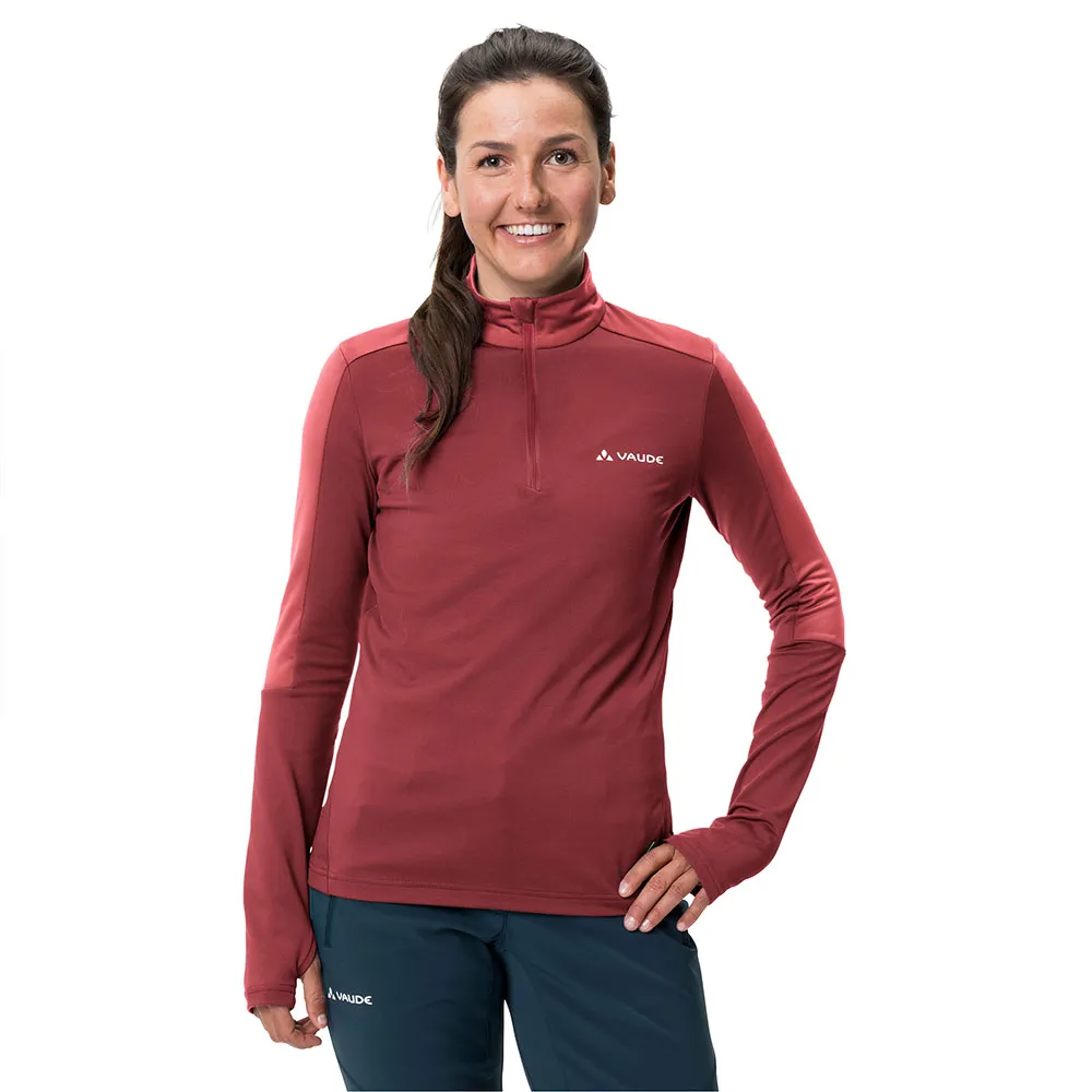 

Флис VAUDE Livigno 1 2 Zip II half zip, красный