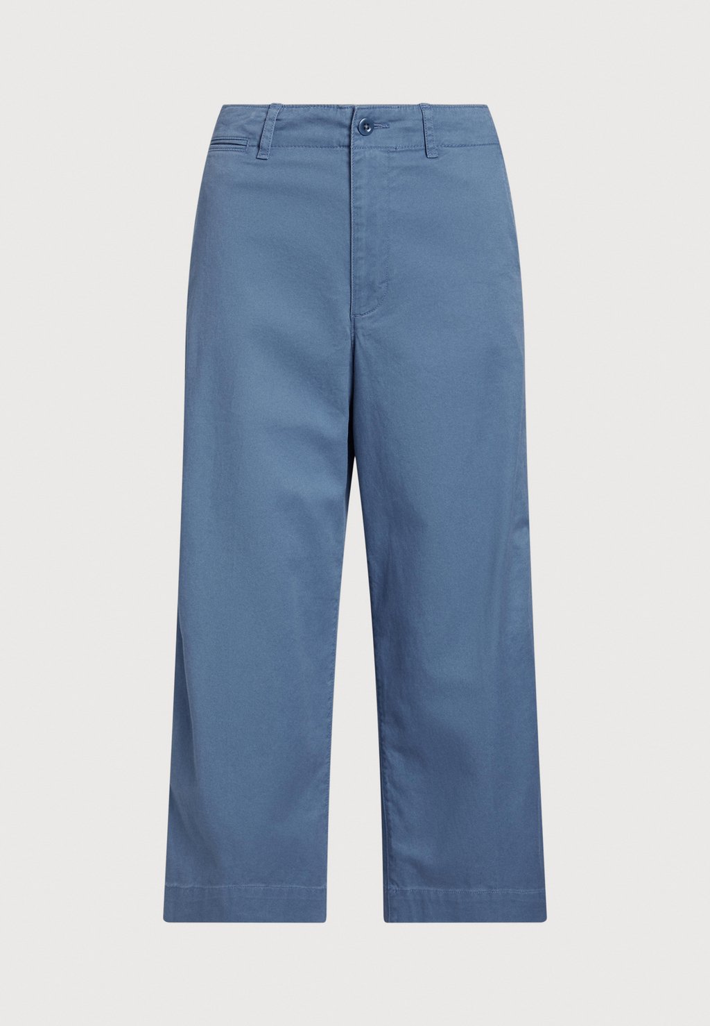 

Брюки TWILL WIDE LEG CROPPED PANT Polo Ralph Lauren, синий