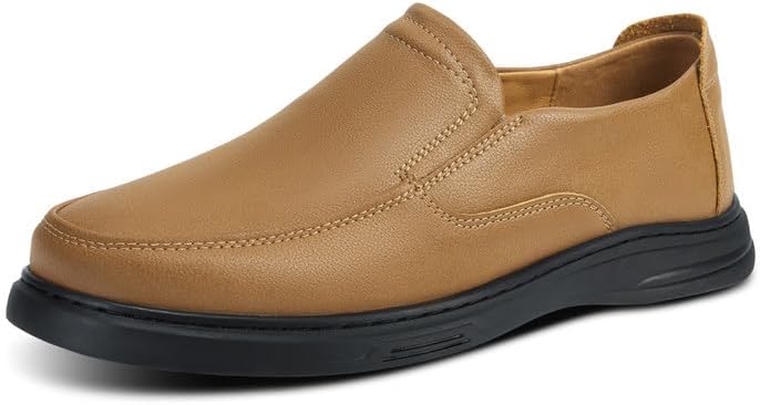 

Мужские лоферы слипоны, деловые лоферы для мужчин, повседневная обувь для работы, прогулок и вождения Camel Crown, Camel