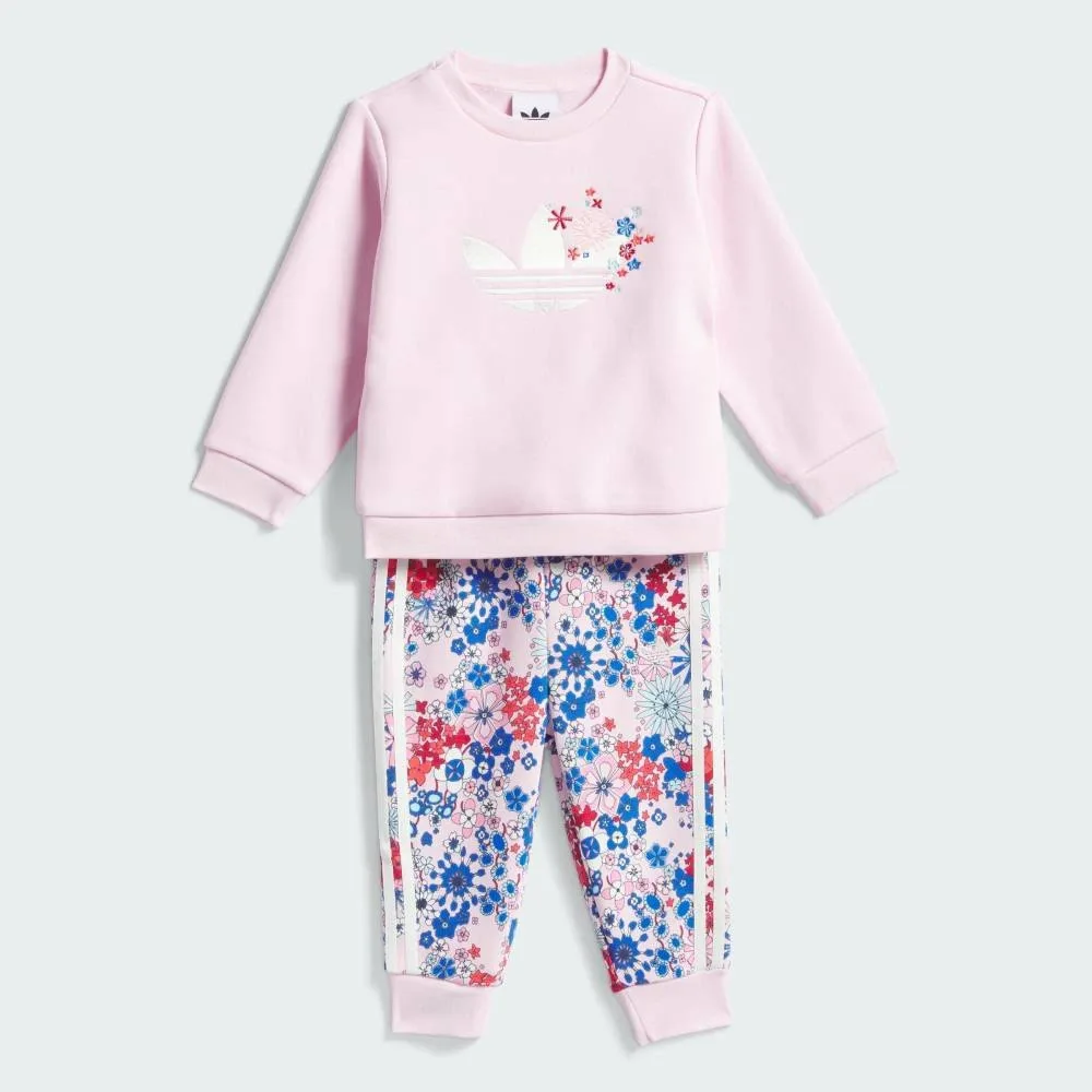 Футболка x Liberty London Crew Set Adidas, pink
