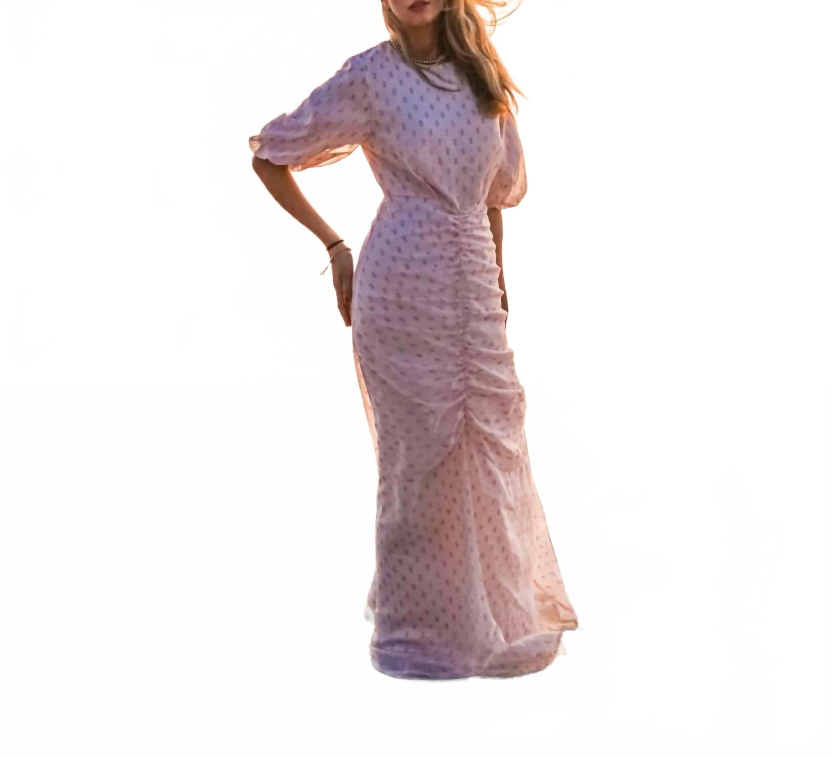 

Платье Allison в розовом цвете Esteem Couture