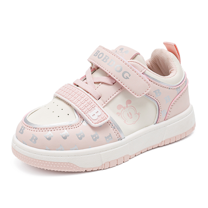 Детские скейтерские кроссовки Kids BOBDOG, розовый/бежевый — фото 2
