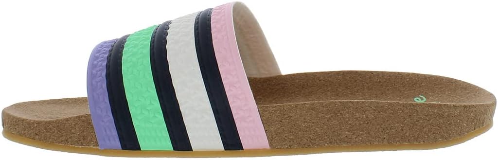 Шлепанцы adidas Adilette для взрослых, унисекс, коричневый — фото 4