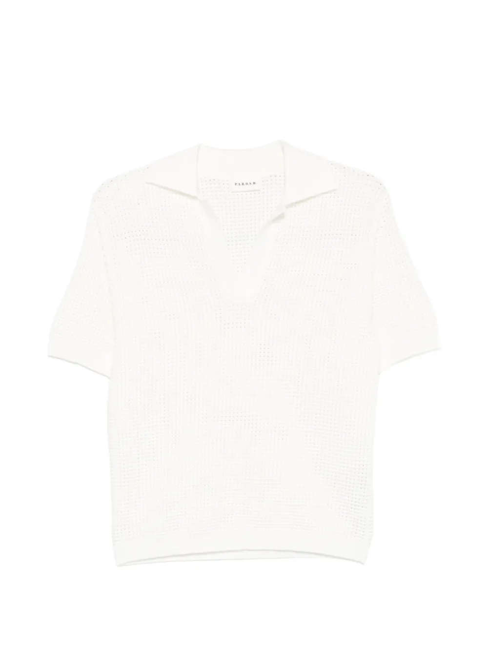 

Футболка с короткими рукавами и V-образным вырезом P.A.R.O.S.H., белый