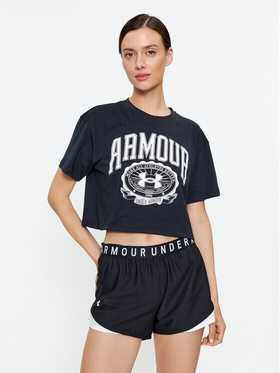 

Футболка свободного кроя Under Armour, черный