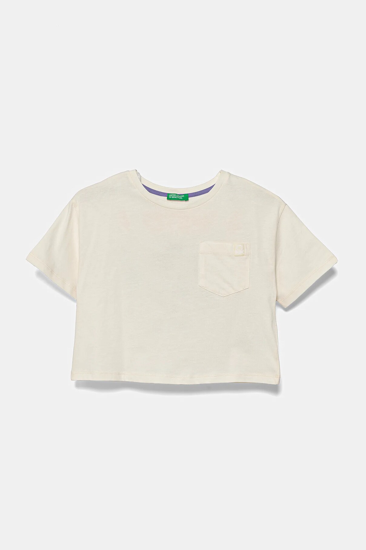 

Футболка из хлопка для детей United Colors Of Benetton, бежевый