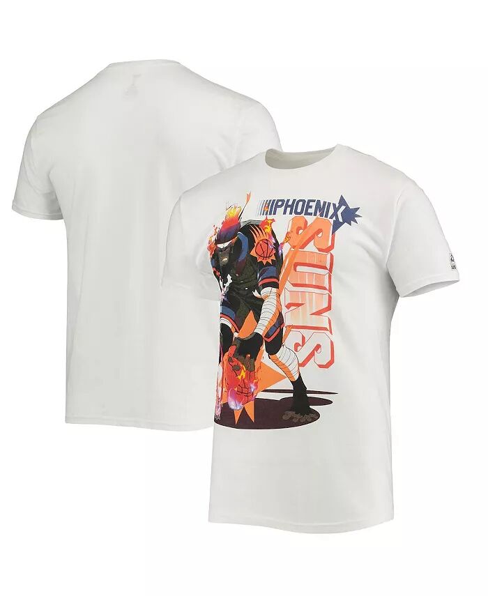 

Мужская футболка NBA x McFlyy White Phoenix Suns Identify Artist Series NBA Exclusive Collection