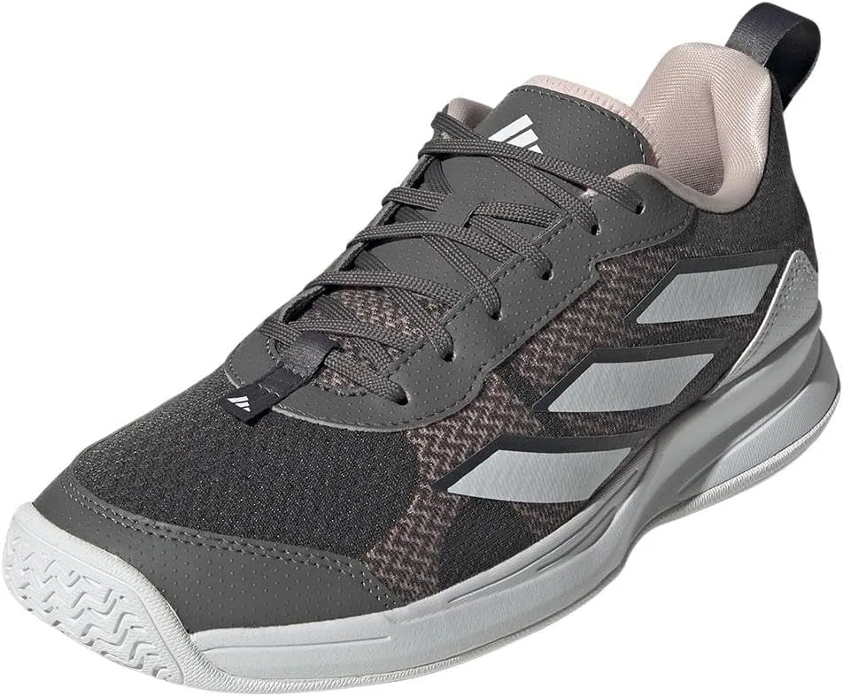 Кроссовки теннисные adidas Avaflash, белый, Sandy Pink/White/Sandy Pink
