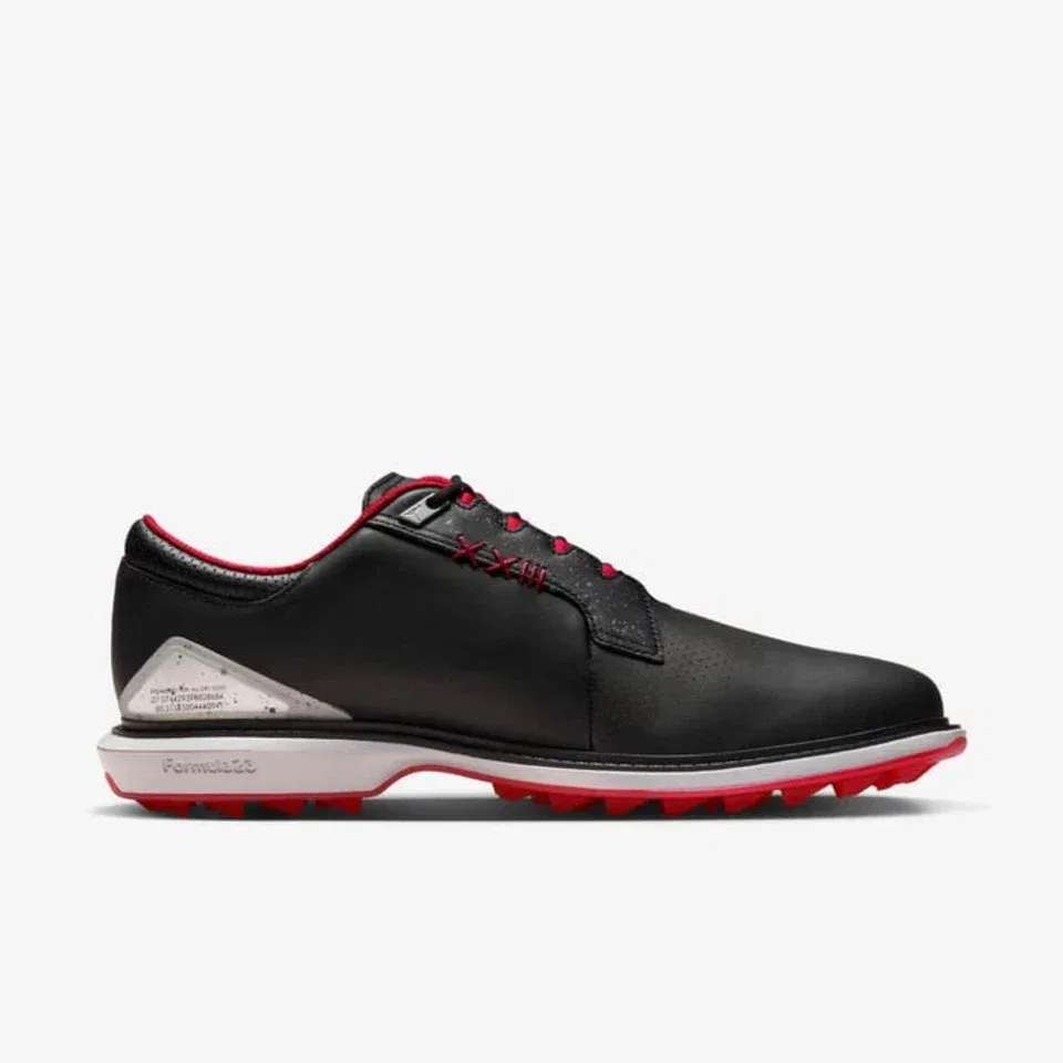 Мужские кроссовки Jordan ADG 5 FQ6642-001, размер 8.5, черные кожаные, для игры в гольф, модель DWA3446 — фото 2